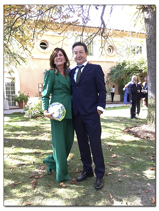 Pintura retrato con acuarela en directo.